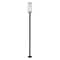 Z-Lite Aura 1 Light Outdoor Post Mounted Fixture, 9.25in. W x 118.5in. H, Black 5013PHBS-536P-BK - alternate 2